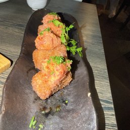 Spicy tuna crispy rice