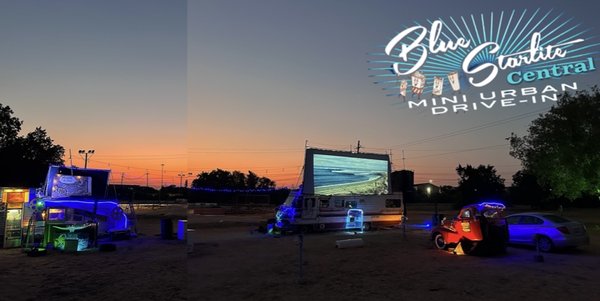 Blue Starlite Drive-in Central by null