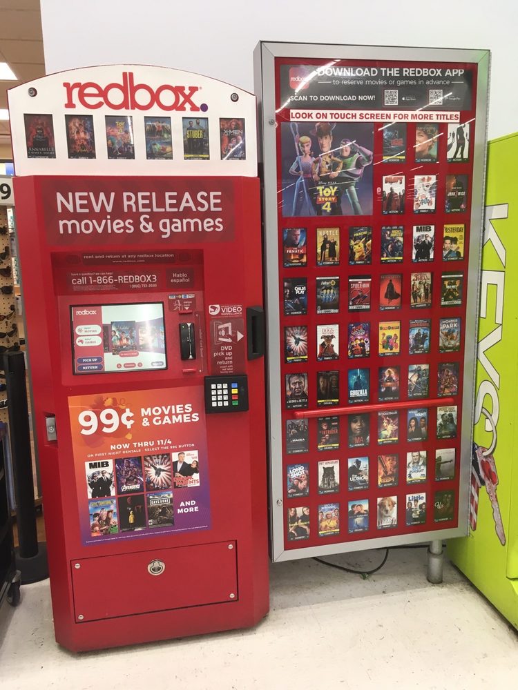 REDBOX Fremont, California Videos & Video Game Rental Phone