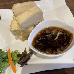 Vegan Shoku - Spicy agedashi tofu (not spicy)