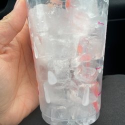 Dunkin' - I asked for less ice it's just kinda ridiculous