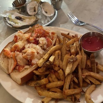 Neptune Oyster - Maine Lobster Roll Sandwich with Oysters - Seafood Near Me - Boston, Massachusetts
