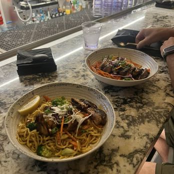 KAI Bar & Restaurant - Garlic Noodles with Chicken - Lounges Near Me - Wailea, Hawaii KAI Bar & Restaurant - Garlic Noodles with Chicken - Lounges Near Me - Wailea, Hawaii