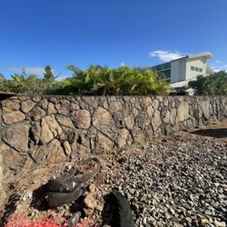 Rock Steady Masonry - Kahala Moss Rock Wall