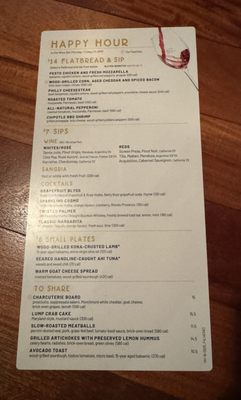 Menu photo 6 Seasons 52 Phoenix, AZ