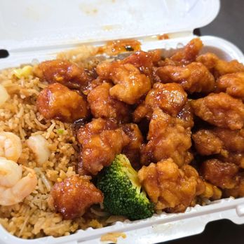 May King Oriental Food Svc - General Tso Chicken with Shrimp Fried Rice - Chinese Near Me - Oceanside, New York May King Oriental Food Svc - General Tso Chicken with Shrimp Fried Rice - Chinese Near Me - Oceanside, New York