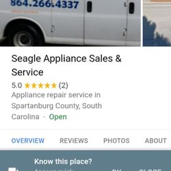 Seagle Appliance Sales & Service