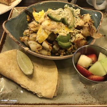 First Watch Matthews - Summer corn hash with scrambled eggs - Breakfast & Brunch Near Me - Matthews, North Carolina