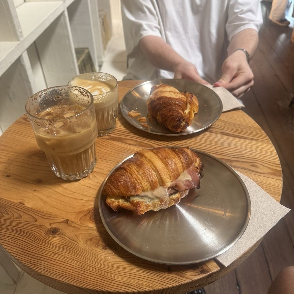 Side Track Coffee - Iced Vanilla Dirty Chai, Brown Sugar Latte, and Ham & Cheese Crossaint - Coffee & Tea Near Me - Opelika, Alabama Side Track Coffee - Iced Vanilla Dirty Chai, Brown Sugar Latte, and Ham & Cheese Crossaint - Coffee & Tea Near Me - Opelika, Alabama