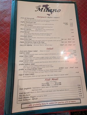 Menu photo 5 Café Milano Conyers, GA Menu photo 5 Café Milano Conyers, GA