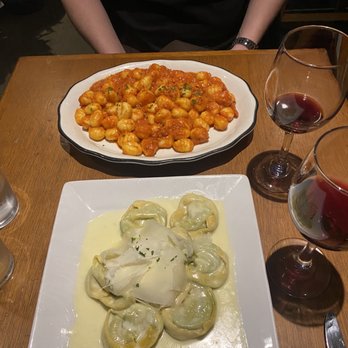 Monello - Gnocchi with Monello sauce and tortelli with Formaggi sauce - Italian Near Me - San Diego, California Monello - Gnocchi with Monello sauce and tortelli with Formaggi sauce - Italian Near Me - San Diego, California