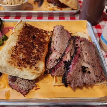 Canyons Barbeque - Large brisket sandwich, Omg - Barbeque Near Me - Castro Valley, California