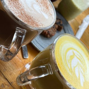 The Corner Beet - Balance Root Latte (12 oz) and Golden Milk Latte - 12 oz - Juice Bars & Smoothies Near Me - Denver, Colorado The Corner Beet - Balance Root Latte (12 oz) and Golden Milk Latte - 12 oz - Juice Bars & Smoothies Near Me - Denver, Colorado