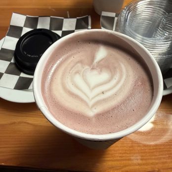 Soul Coffee - Lila Latte (hot large with oat milk) - Coffee & Tea Near Me - Jacksonville, Florida