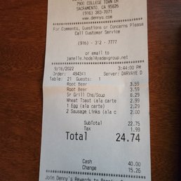 Our bill