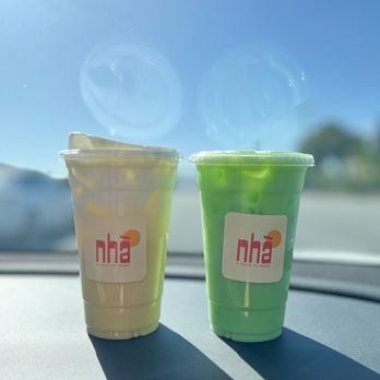 Nha Cafe - Corn cloud & pandan dream - Vietnamese Near Me