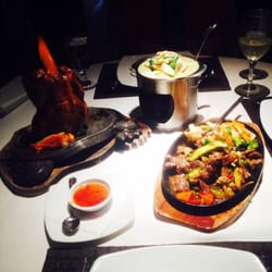 Flaming chicken, green curry and sizzling beef - oh my!
