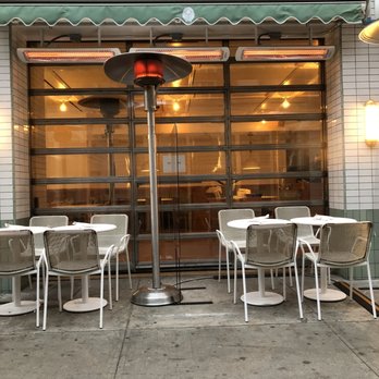 La Pecora Bianca SoHo - Outside dining with heat lamps - Mediterranean Near Me - New York, New York La Pecora Bianca SoHo - Outside dining with heat lamps - Mediterranean Near Me - New York, New York