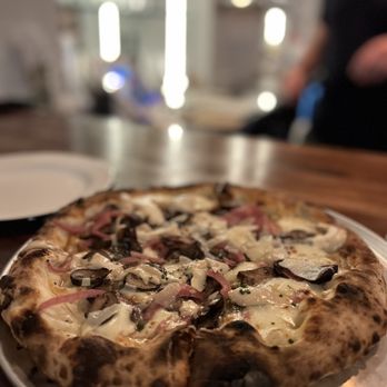 Strangebird - Mushroom Pizza - Breweries Near Me - Rochester, New York Strangebird - Mushroom Pizza - Breweries Near Me - Rochester, New York