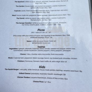The Garage - Menu - Food Trucks Near Me - Frederick, Maryland