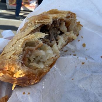 Bula Pies Fiji - Inside of Smoked Brisket [SB] - Comfort Food Near Me - Vallejo, California