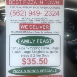 Menu Menu