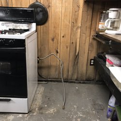 Ela Campground - Stove replacement in process