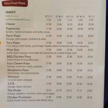 Pete's Pizza - **Old Menu Prices that they are still handing out with your pick up order, these are not the accurate prices** - Pizza Near Me - Chicago, Illinois