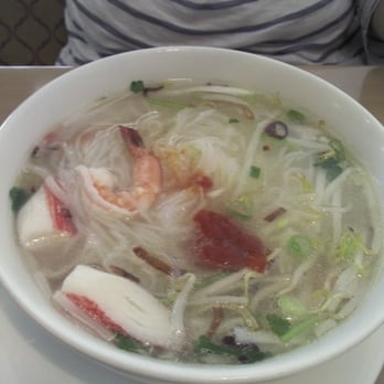 Saigon Noodle House - What Seafood? 2 thing of imitation crab and a shrimp? - Vietnamese Near Me - Placentia, California Saigon Noodle House - What Seafood? 2 thing of imitation crab and a shrimp? - Vietnamese Near Me - Placentia, California