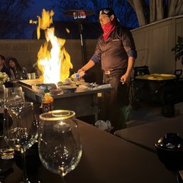Hibachi chef Albert Hibachi chef Albert