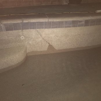 Lillywhite Pools - Pool crack exposed as water drains from pool (taken at night) - Pool & Hot Tub Service Near Me - Mission Viejo, California Lillywhite Pools - Pool crack exposed as water drains from pool (taken at night) - Pool & Hot Tub Service Near Me - Mission Viejo, California