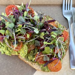 Press Cafe - I made up my own "toast" - it was delicious