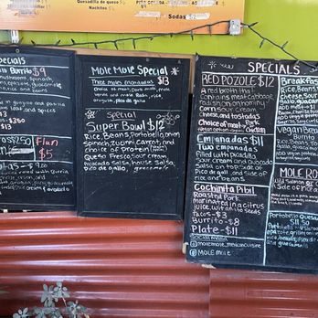 Mole Mole - Menu - Mexican Near Me - Portland, Oregon