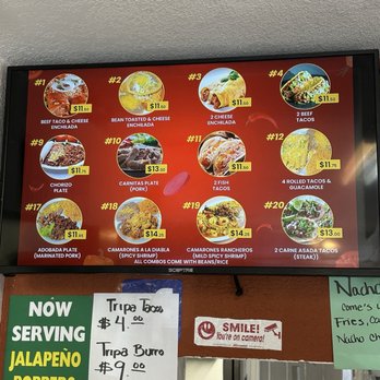 Alfonso's Mexican Food - Menu - Mexican Near Me - Payson, Arizona