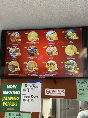 Menu photo 3 Alfonso's Mexican Food Payson, AZ