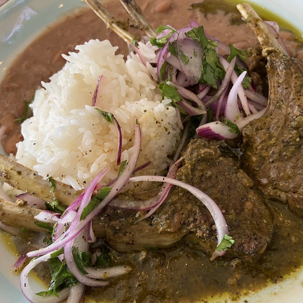 Cafe De Martin - Lamb stew - Peruvian Near Me - Tallahassee, Florida