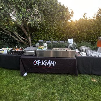 Origami Handroll Bar Catering - Caterers Near Me - Brea, California Origami Handroll Bar Catering - Caterers Near Me - Brea, California