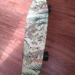Skateboard City - Brycen's new penny board.