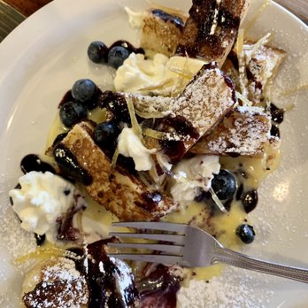 Dandelion Cafe - Blueberry Lemon Curd French Toast Stix!!!! - Coffee & Tea Near Me - Bellaire, Texas