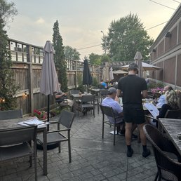 Back Patio at Uptown Deli