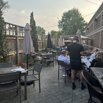 Uptown Deli and Brew - Back Patio at Uptown Deli - Delis Near Me - Westerville, Ohio