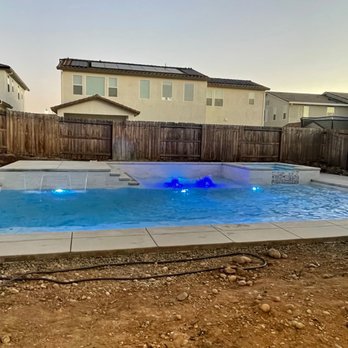 California Trademark Pools - Before landscaping - Pool & Hot Tub Service Near Me - Lincoln, California
