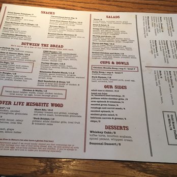 Whiskey Cake - Menu - New American Near Me - Plano, Texas Whiskey Cake - Menu - New American Near Me - Plano, Texas