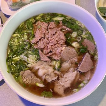 Pho Thin Ha Noi - Steak, Flank & Meatballs w/Thick Flat Noodles - Vietnamese Near Me - Milpitas, California Pho Thin Ha Noi - Steak, Flank & Meatballs w/Thick Flat Noodles - Vietnamese Near Me - Milpitas, California