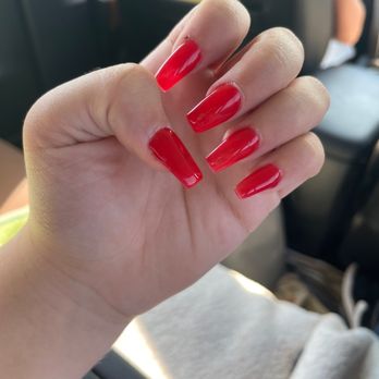 Luxury Nails & Spa - ok i was at the nail salon and they did good on the other hand but this one as you can see in the middle the nail is super thick. - Nail Salons Near Me - Charleston, West Virginia Luxury Nails & Spa - ok i was at the nail salon and they did good on the other hand but this one as you can see in the middle the nail is super thick. - Nail Salons Near Me - Charleston, West Virginia