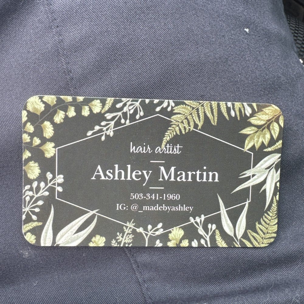 The Beauty Room - Her card- excuse the dog hair. - Hair Salons Near Me - Sandy, Oregon The Beauty Room - Her card- excuse the dog hair. - Hair Salons Near Me - Sandy, Oregon