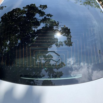 G5 Tint Shop - Tesla Model 3 rear windshield tinted by G5 in one piece. Beautifully done! - Home Window Tinting Near Me - Pasadena, California