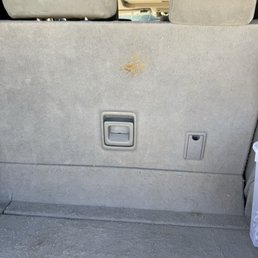 A spot I paid for them to clean but obviously didn't happen.