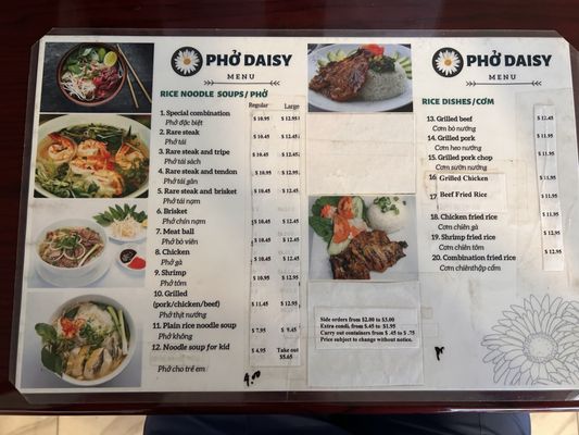 Menu photo 4 Pho Daisy Hawthorne, CA