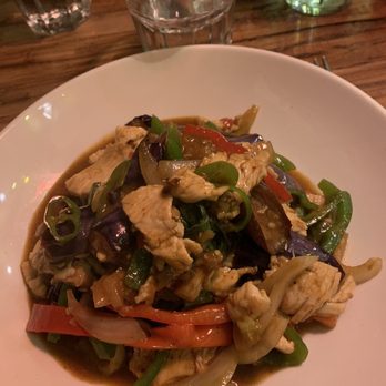 One Two Thai - Chicken with Eggplant - Thai Near Me - New York, New York One Two Thai - Chicken with Eggplant - Thai Near Me - New York, New York